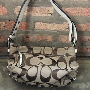 Coach Signature Duffle Bag Crossbody
